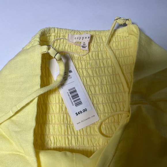 Copper Key Yellow Dress designer from Dillards - Picture 2 of 3